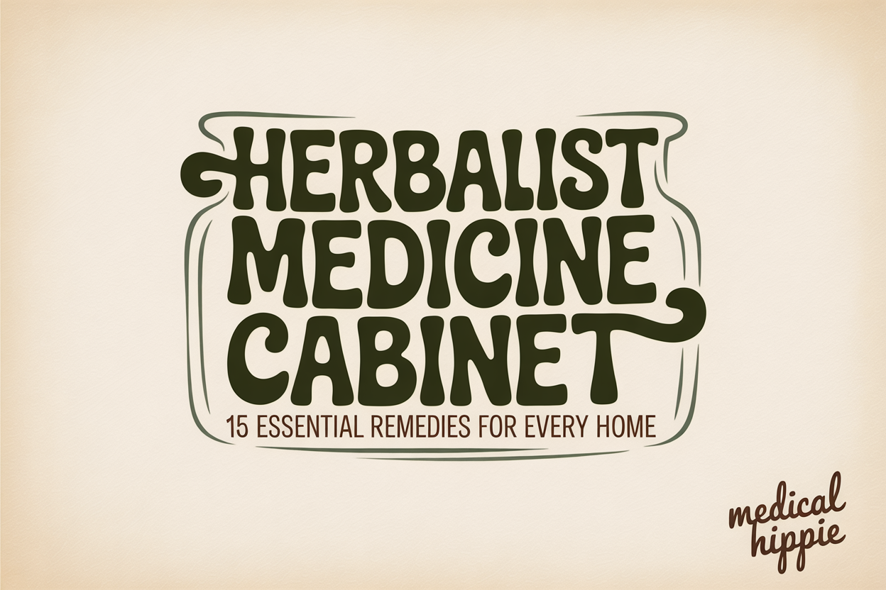 Herbalist Medicine Cabinet: 15 Essential Remedies for Every Home